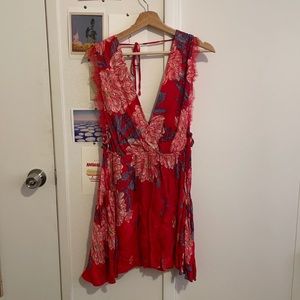 Free People Deep V Summer Dress